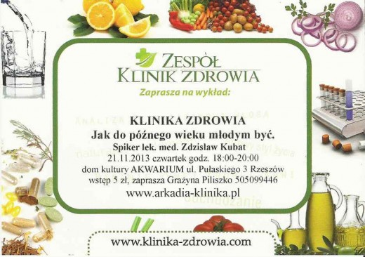 Zdrowie Arkadia Klinika Rzeszów