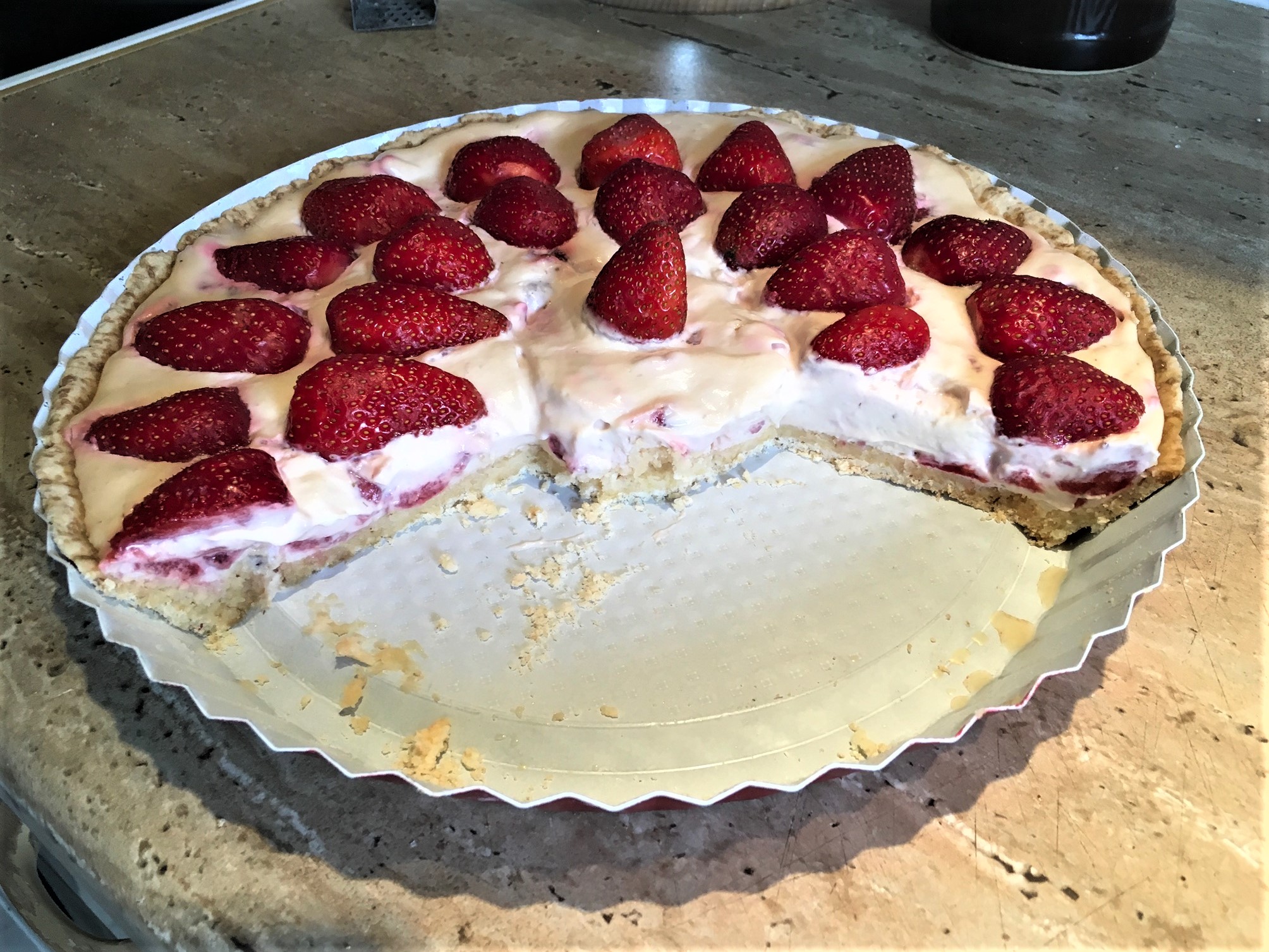 Zdrowa żywność - tarta