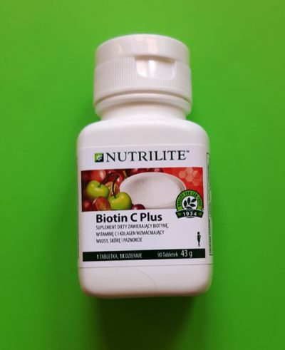 Biotin C Plus Nutrilite - Arkadia Klinika Rzeszów
