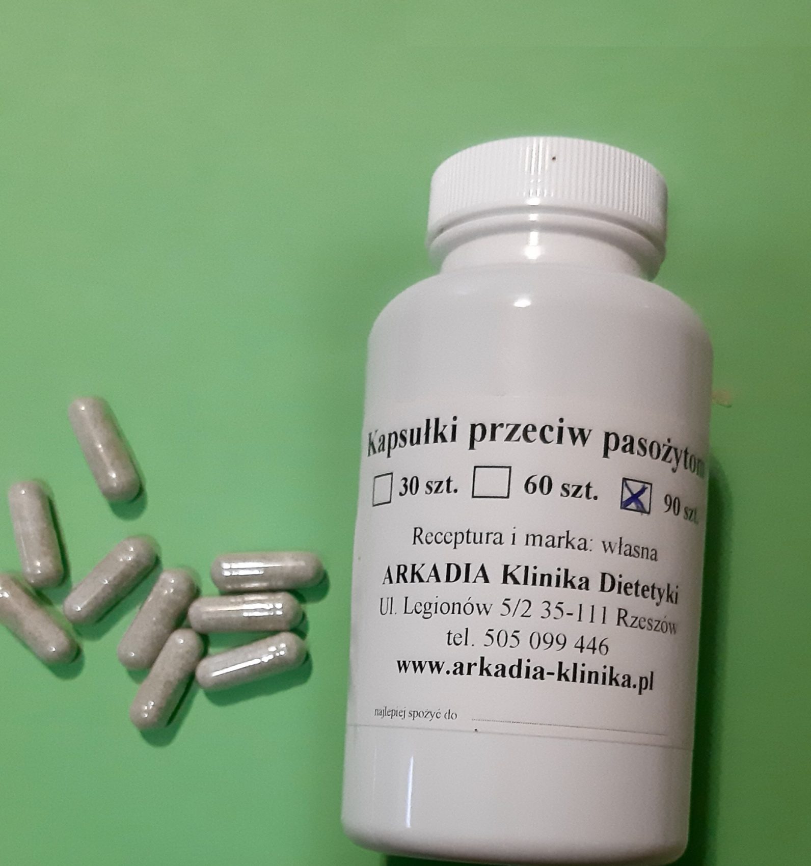 Mieszanka ziołowa przeciw pasożytom